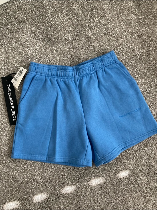 Aritzia Pants - Aritzia Sky Blue Super Fleece Athletic Shorts
